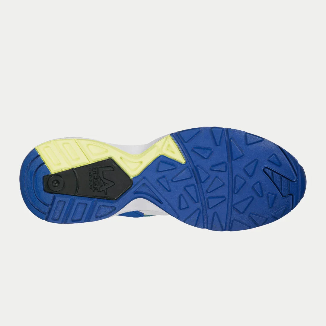 LA Gear Catapult Hombre Zapatillas Bajas con Luces | Azul x Verde