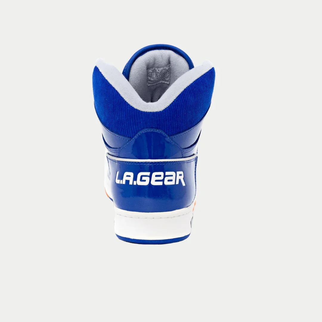 Zapatillas altas retro LA Gear Star Shooter para hombre | Azul