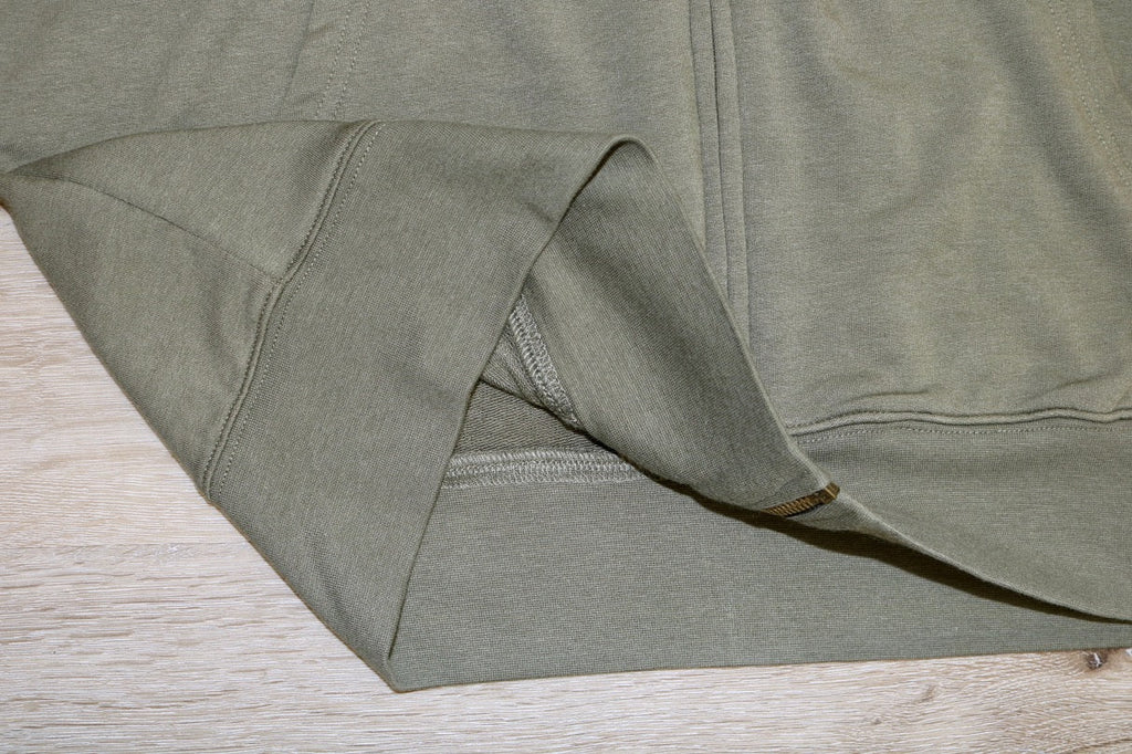 Sudadera con capucha y cremallera completa Eco-Smart de viscosa de bambú para hombre