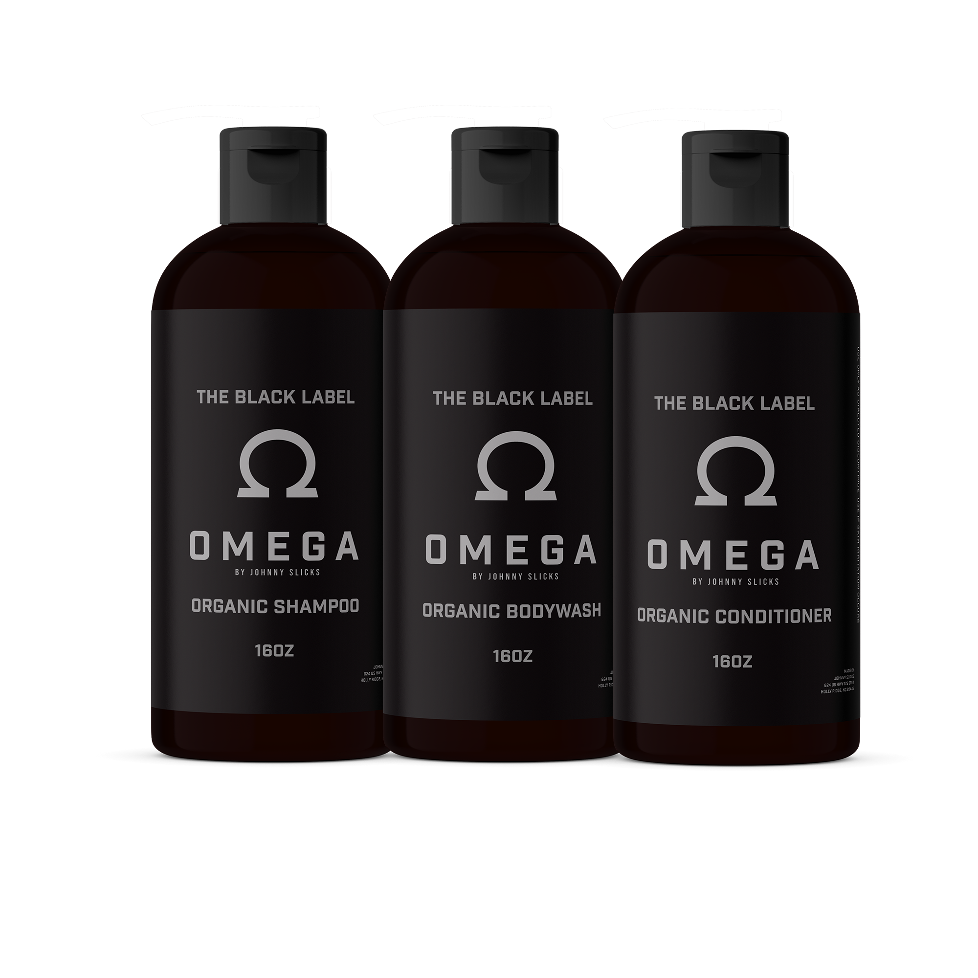 Juego de ducha Black Label