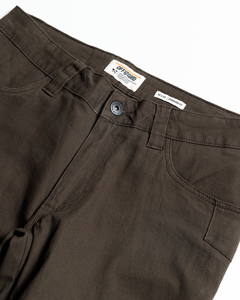 Pantalones Trailblazer Corte Estándar - MARRÓN OSCURO