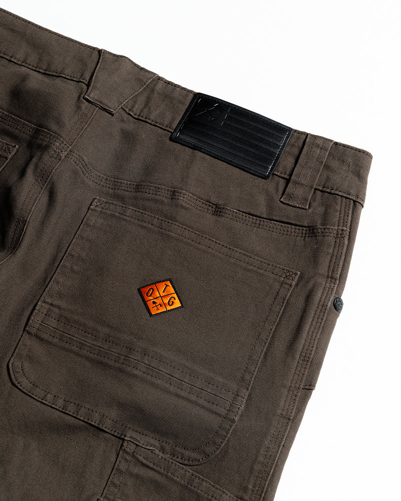 Pantalones Trailblazer Corte Entallado - MARRÓN OSCURO