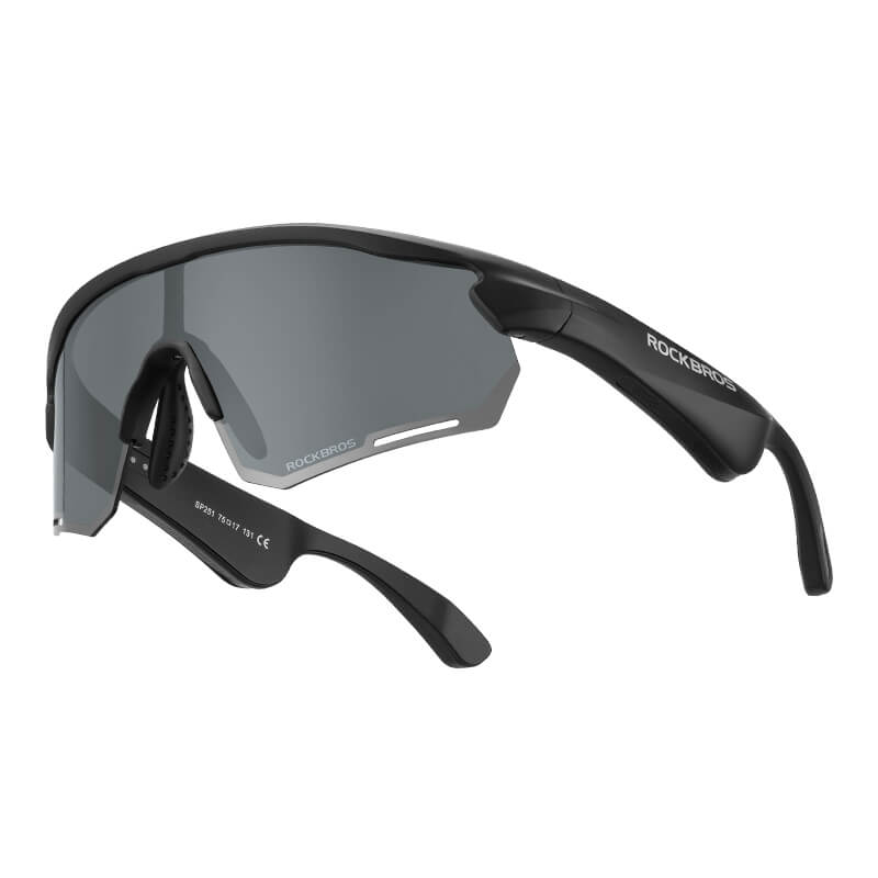 Gafas de sol de ciclismo ROCKBROS Bluetooth Gafas inteligentes polarizadas
