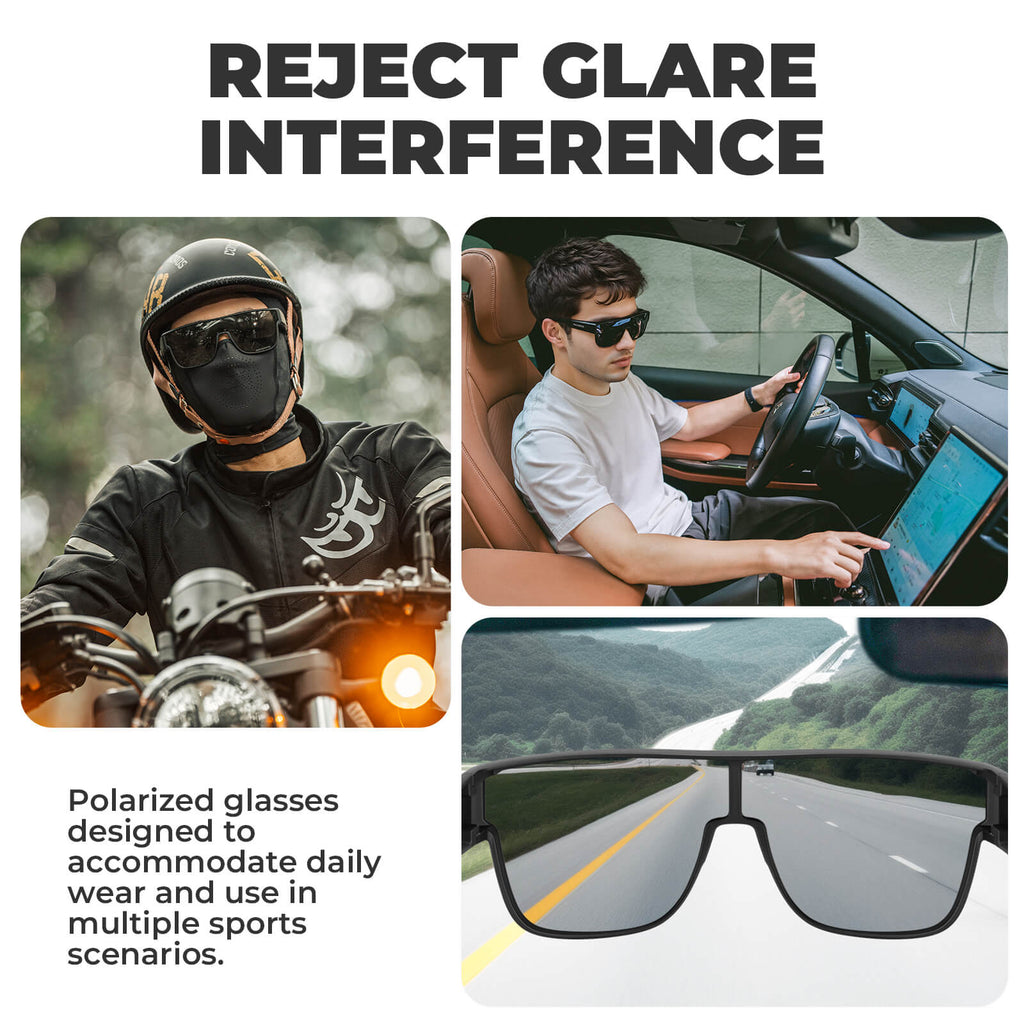 Gafas de sol polarizadas para llevar sobre las gafas