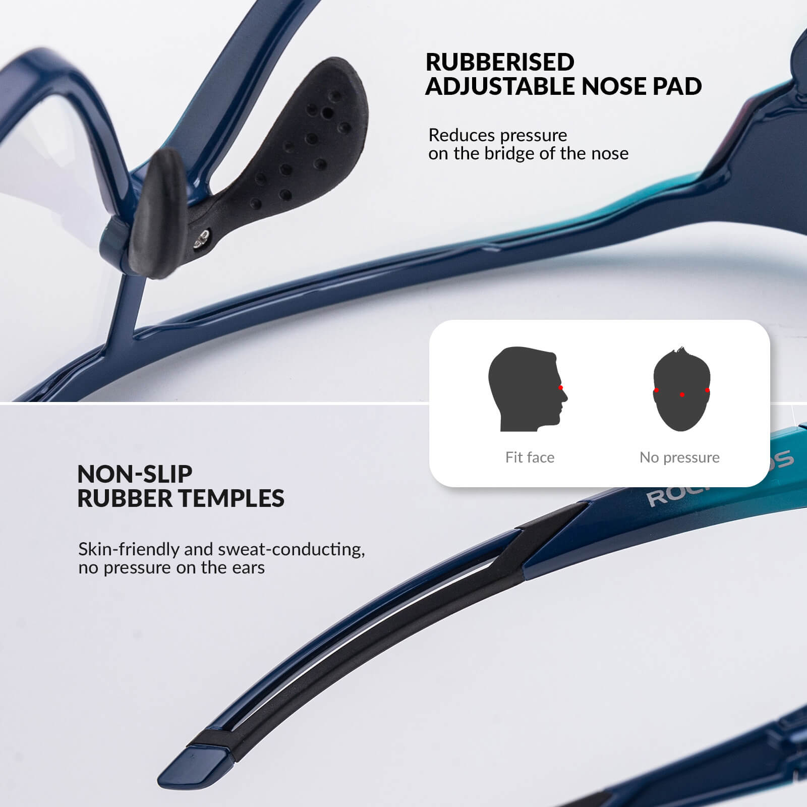Gafas de sol fotocromáticas de ciclismo para niños