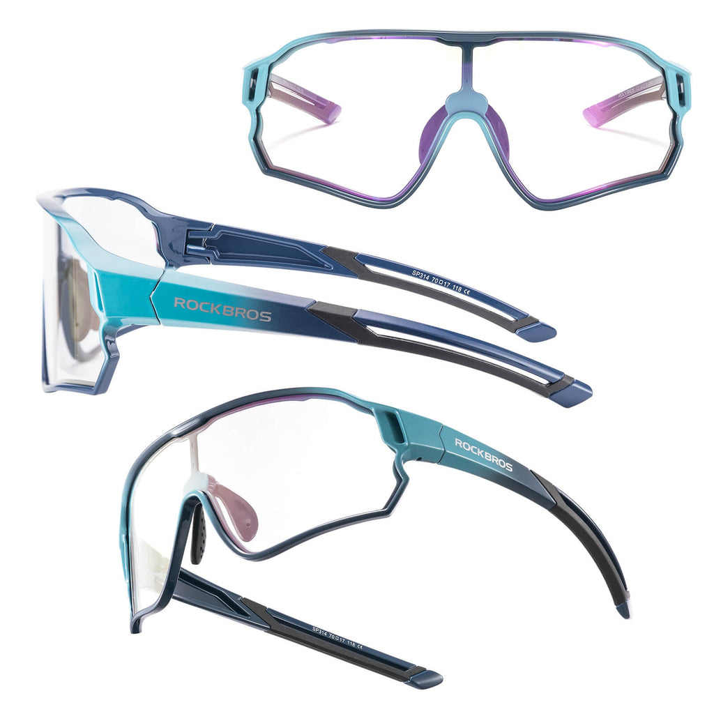 Gafas de sol fotocromáticas de ciclismo para niños
