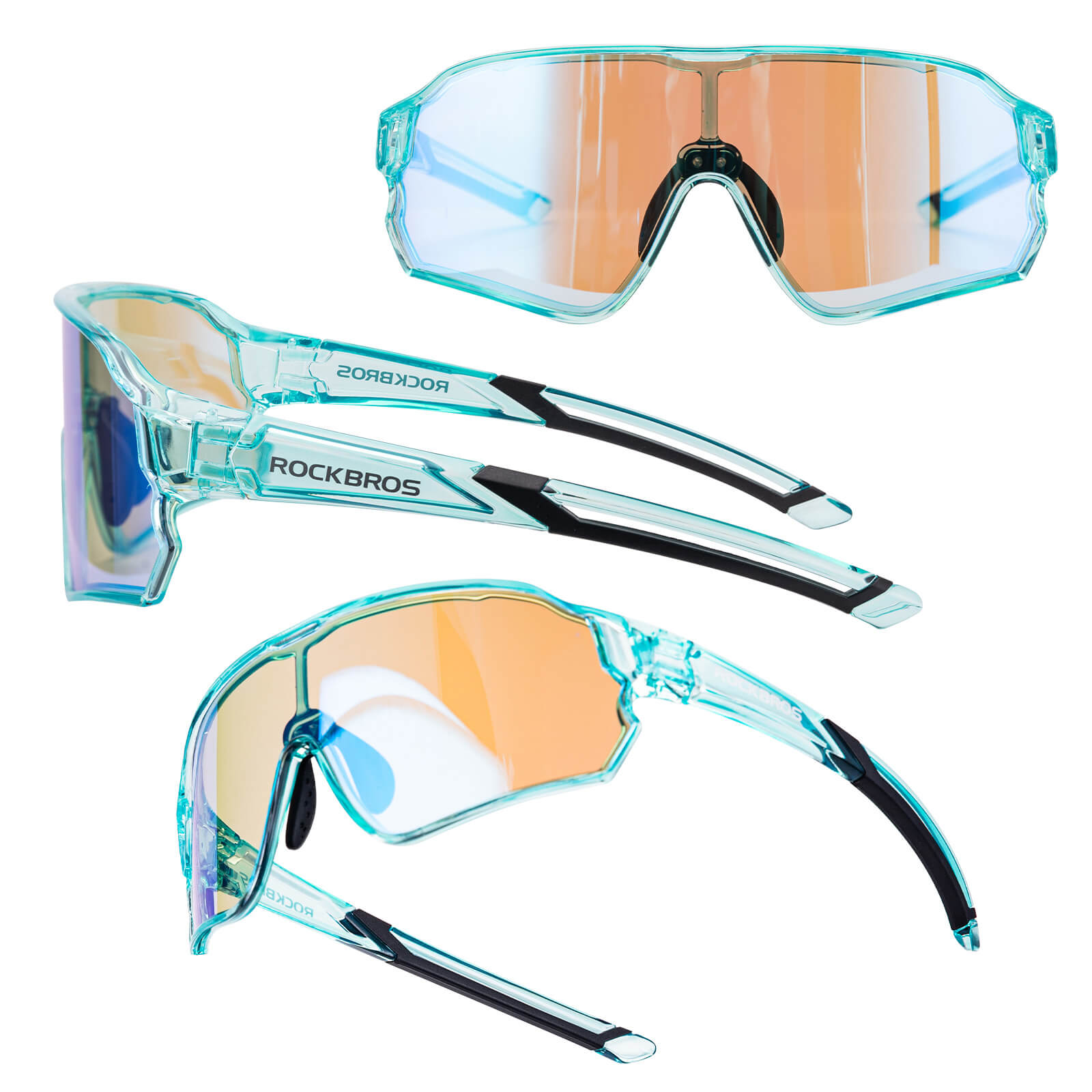 Gafas de sol fotocromáticas de ciclismo para niños