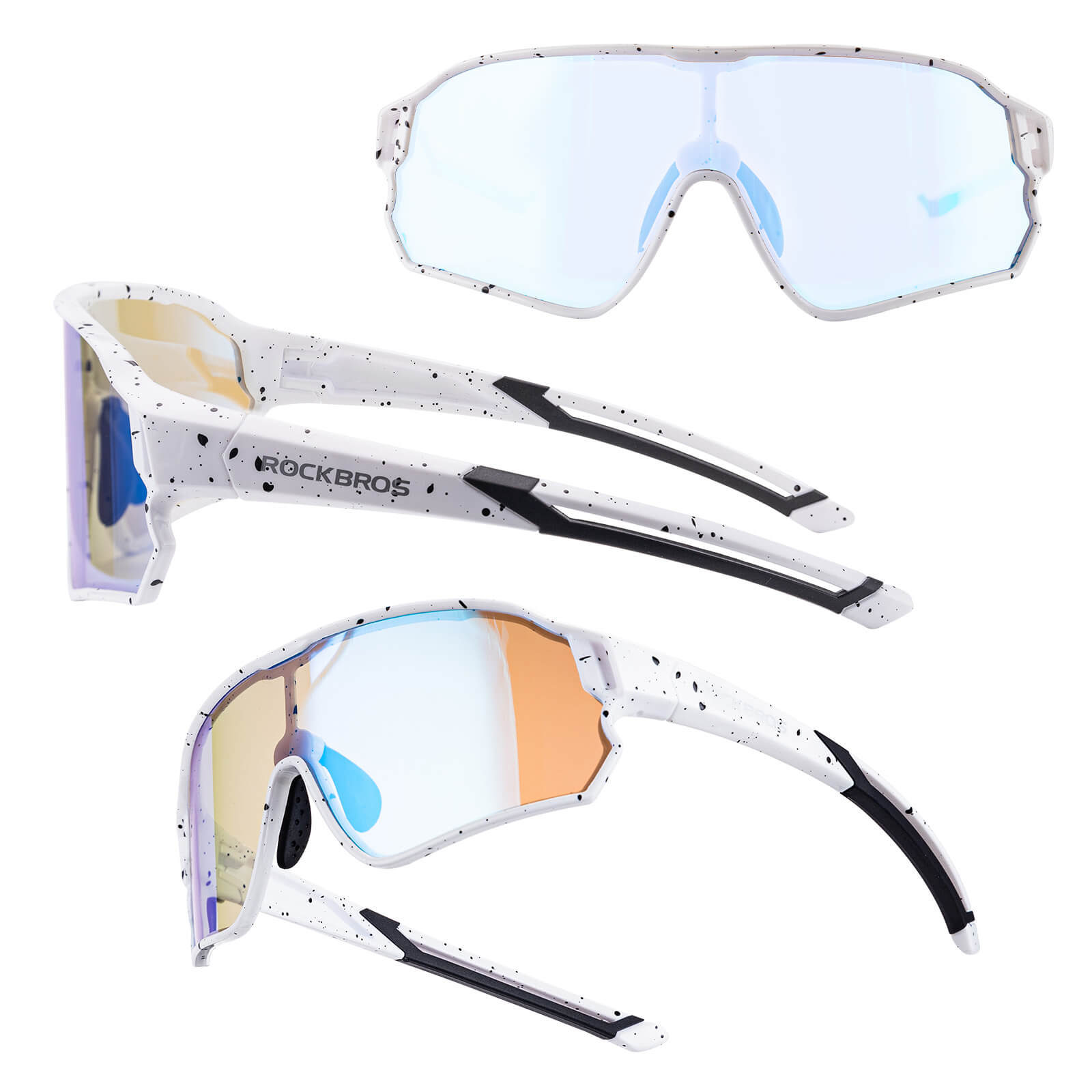 Gafas de sol fotocromáticas de ciclismo para niños