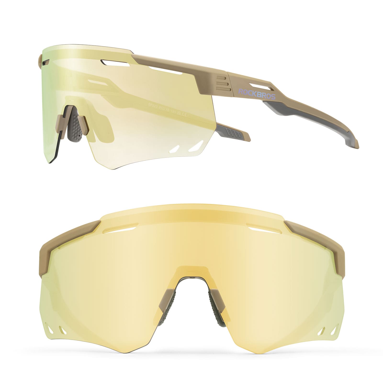 Gafas de ciclismo fotocromáticas cortavientos