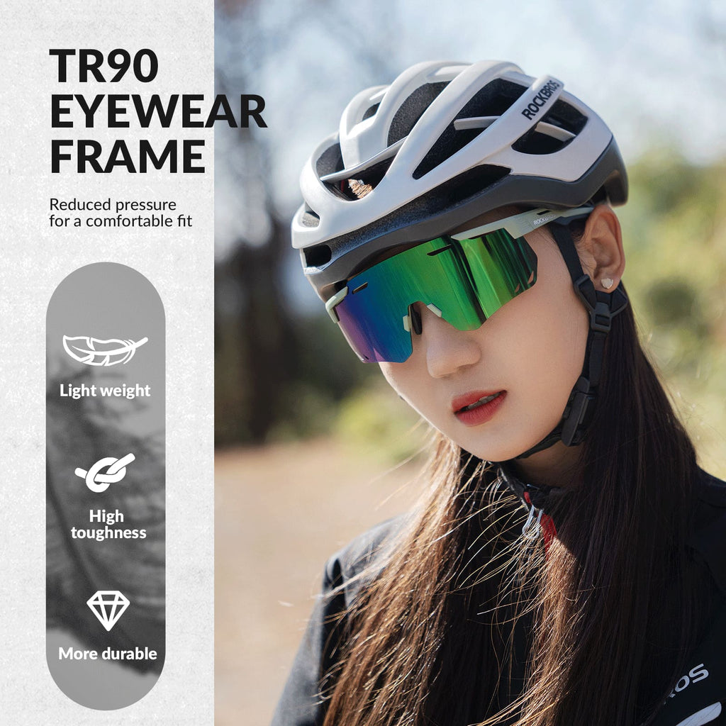 Gafas de ciclismo fotocromáticas cortavientos