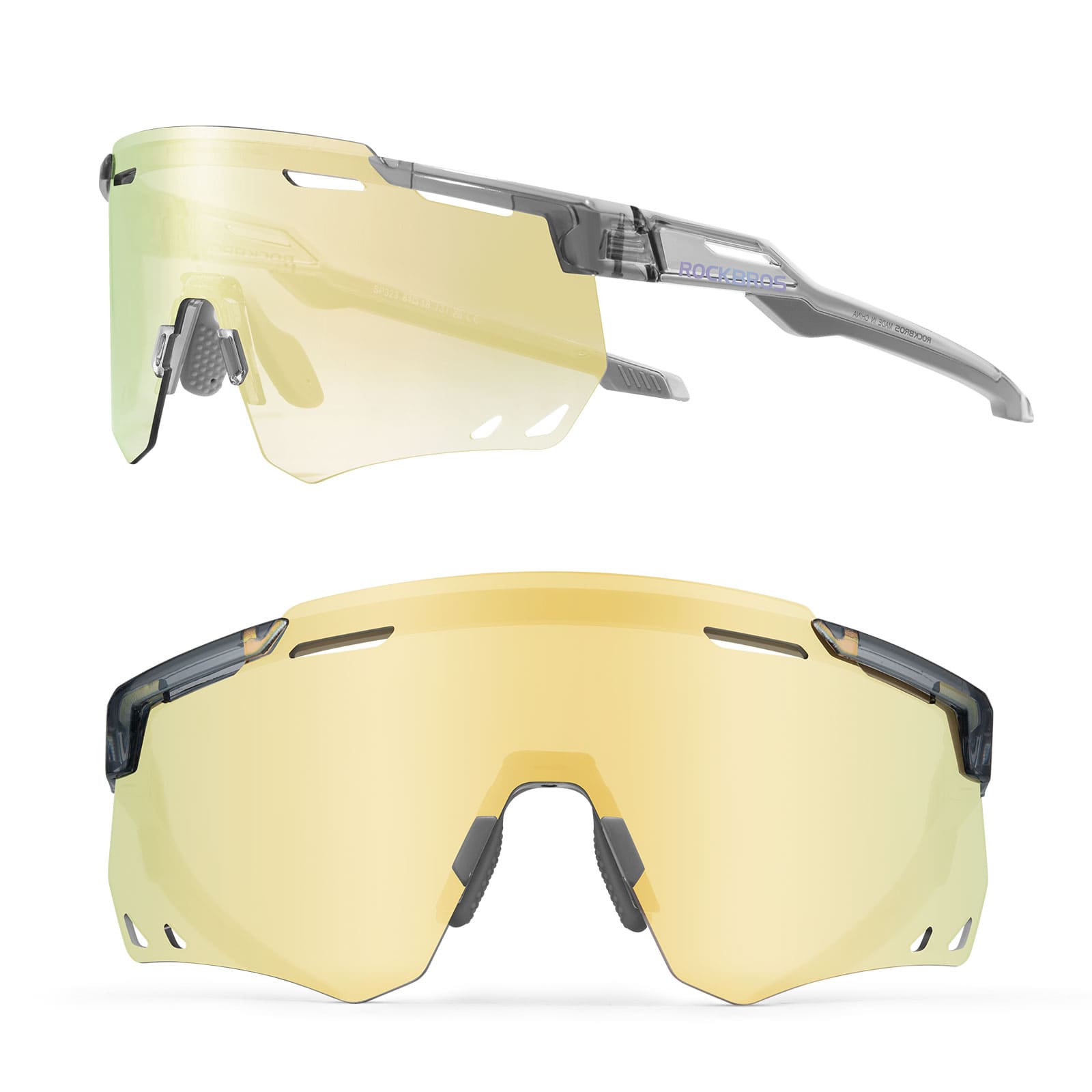 Gafas de ciclismo fotocromáticas cortavientos