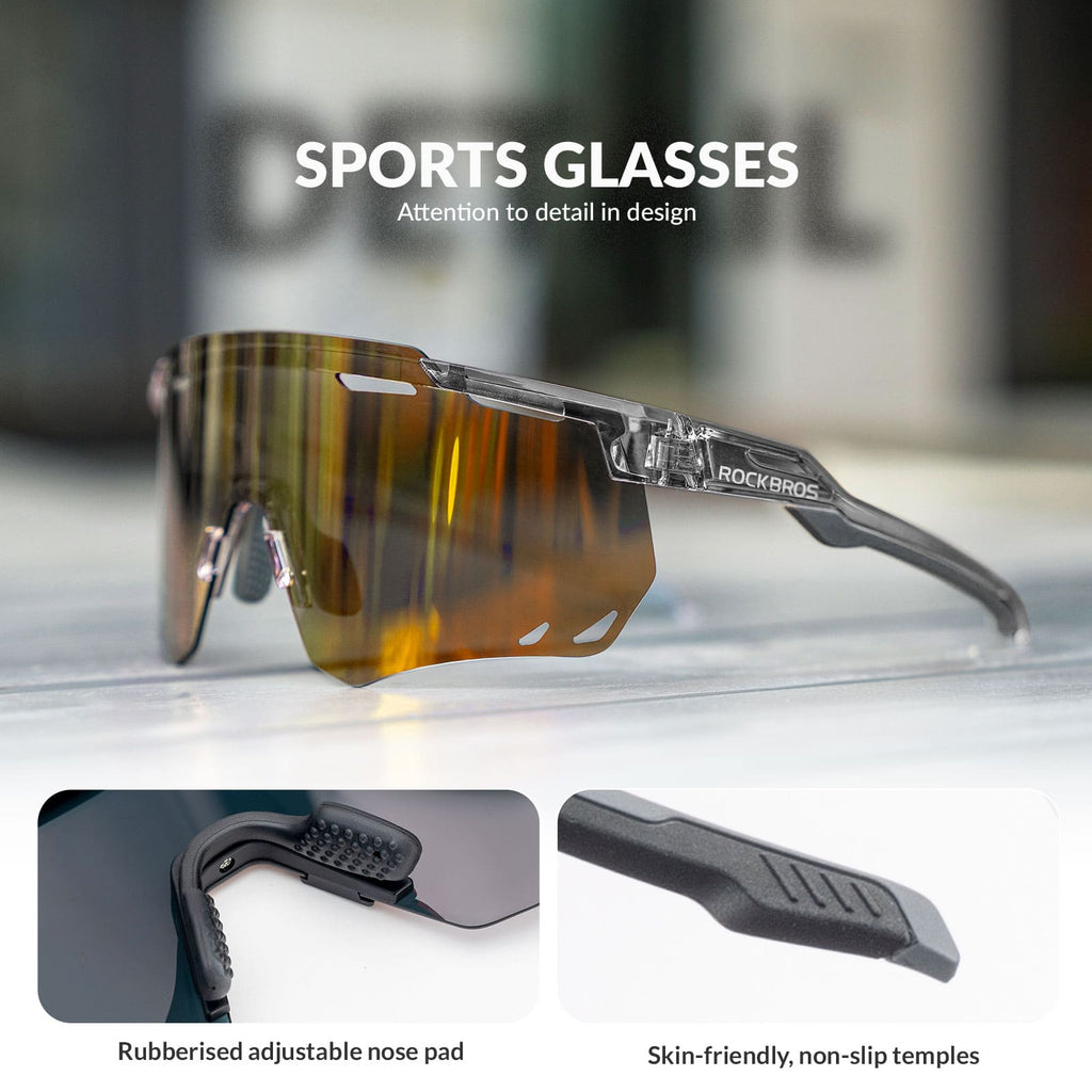 Gafas de ciclismo fotocromáticas cortavientos