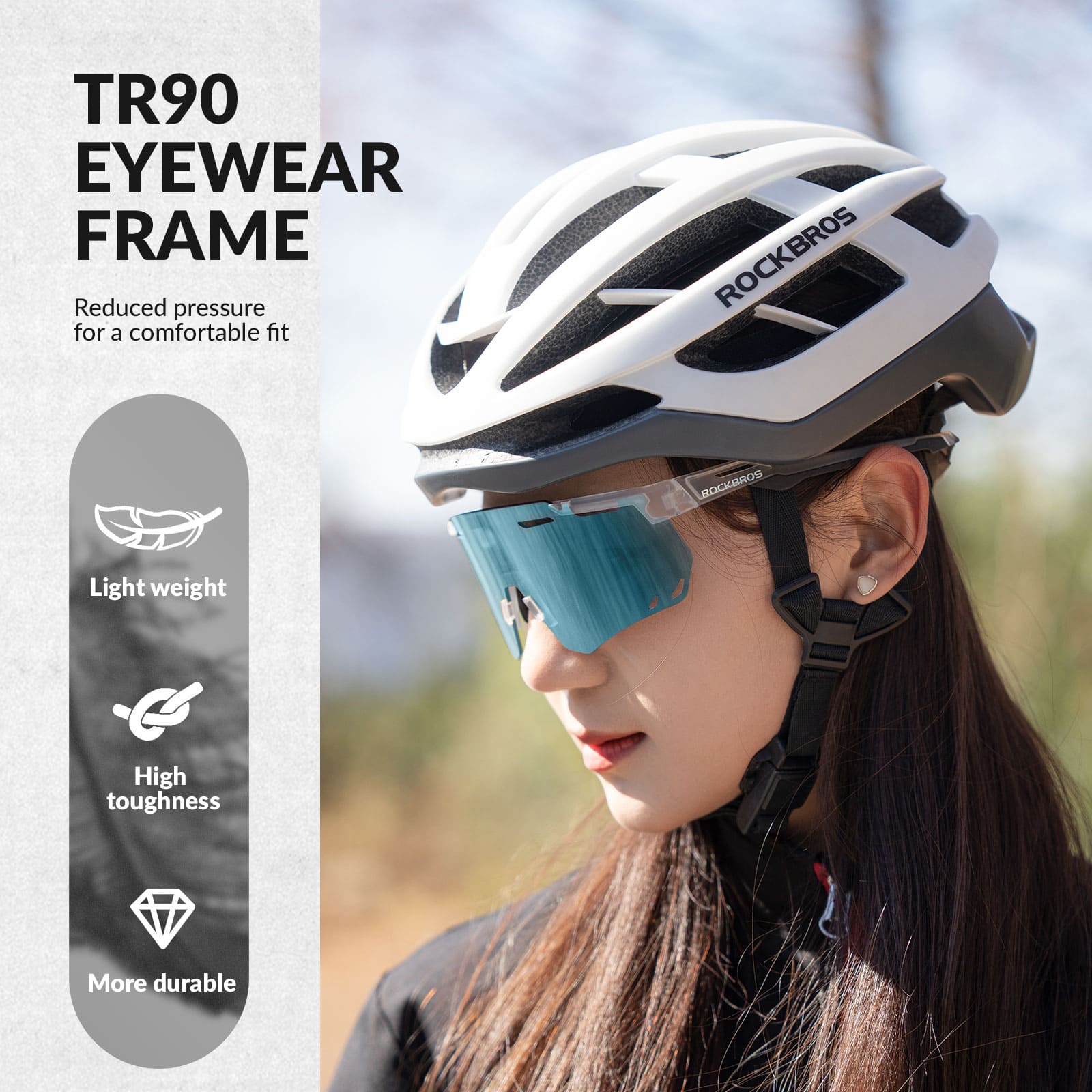 Gafas de ciclismo fotocromáticas cortavientos