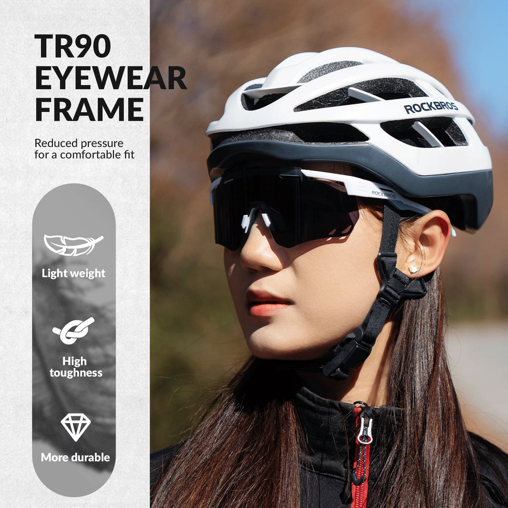 Gafas de ciclismo fotocromáticas cortavientos