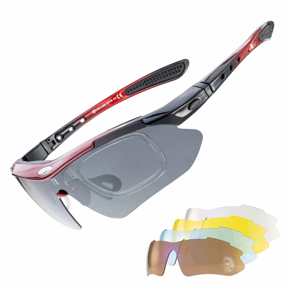 Gafas de sol polarizadas para ciclismo con protección UV