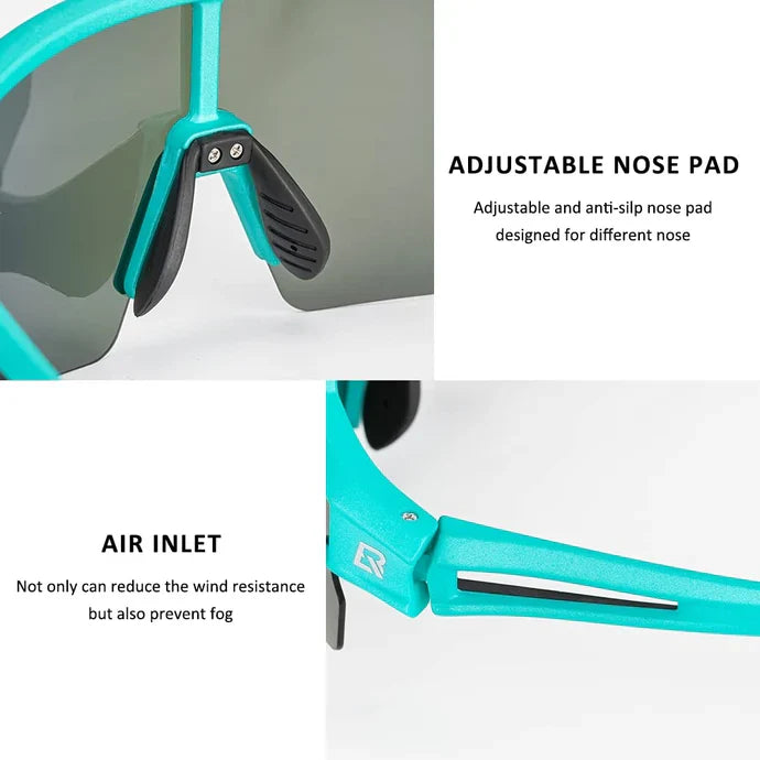 Gafas de sol polarizadas para ciclismo, protección UV, gafas deportivas