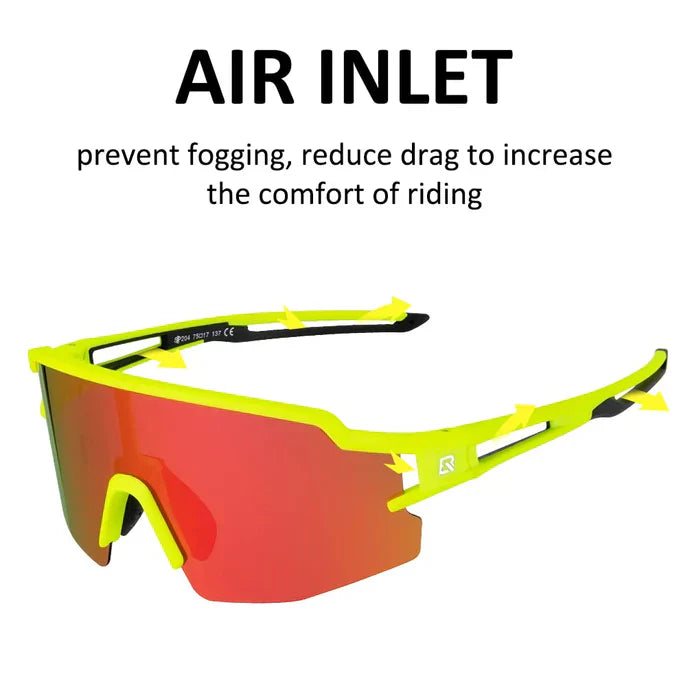 Gafas de sol polarizadas para ciclismo, protección UV, gafas deportivas
