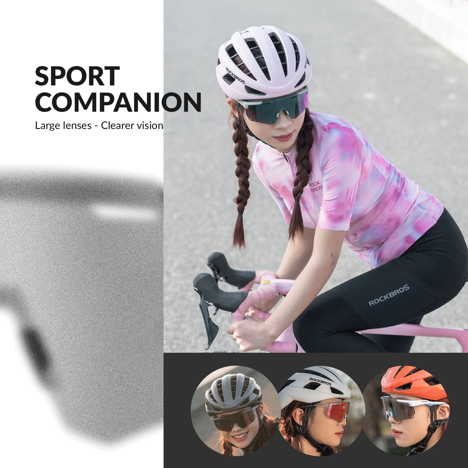 Gafas de ciclismo polarizadas a prueba de viento