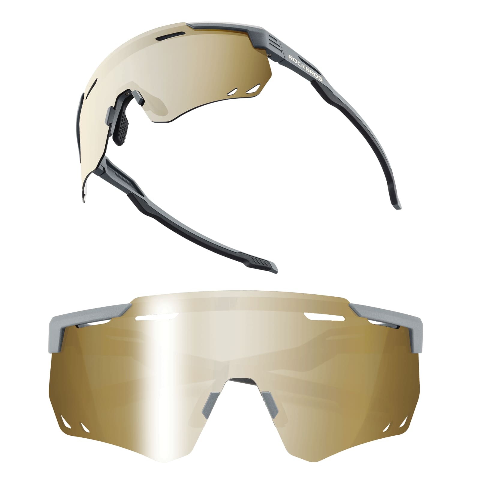 Gafas de ciclismo polarizadas a prueba de viento