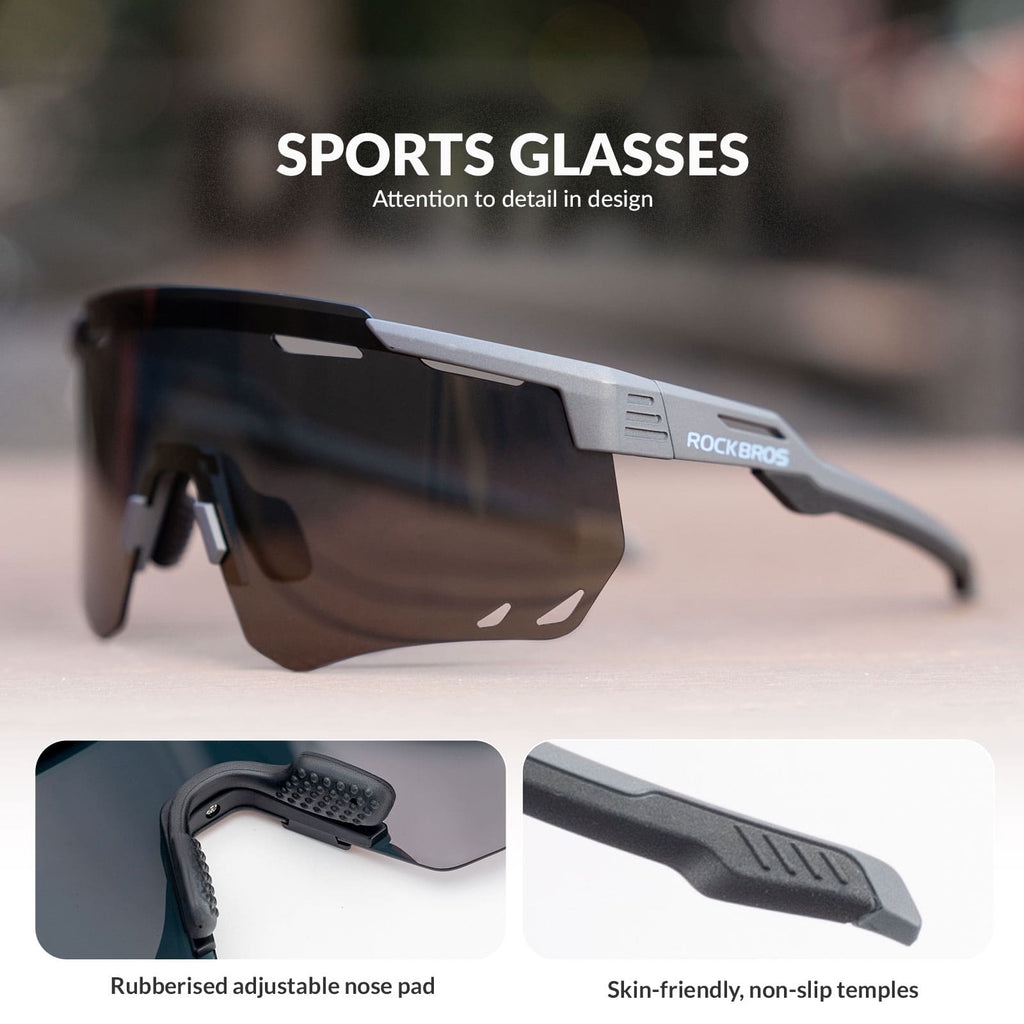 Gafas de ciclismo polarizadas a prueba de viento