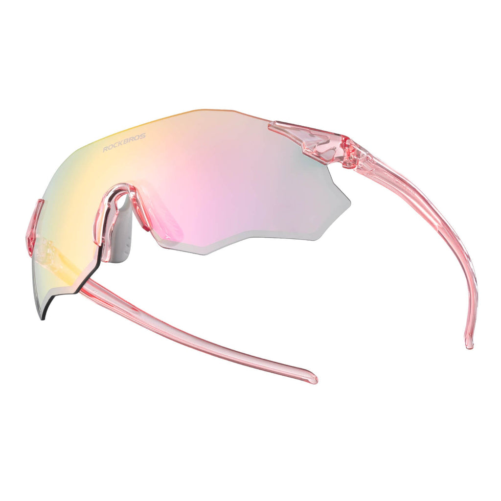 Gafas de ciclismo fotocromáticas sin montura