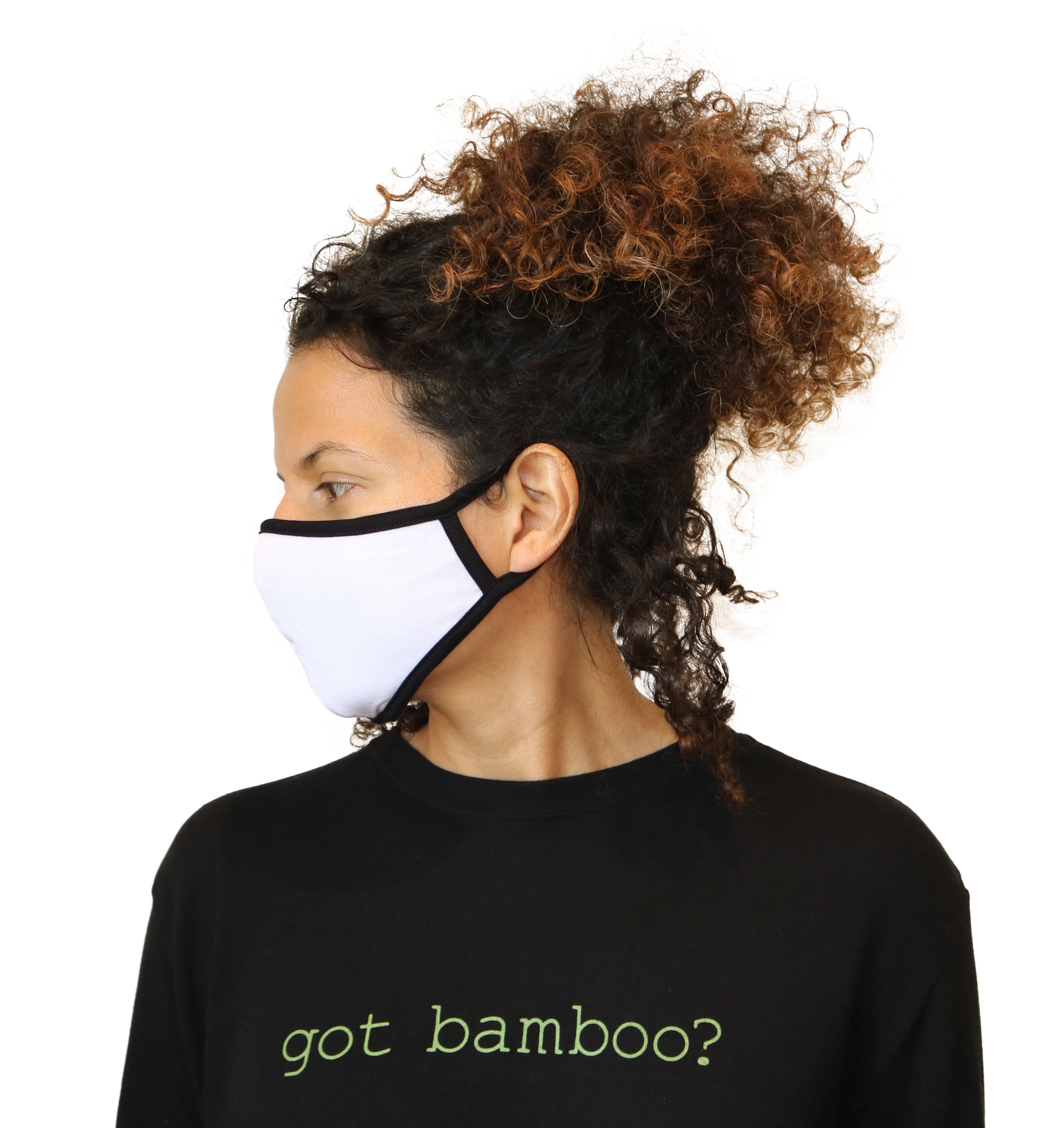 Mascarilla de bambú hilado transpirable - Natural, suave como la seda, ultra cómoda