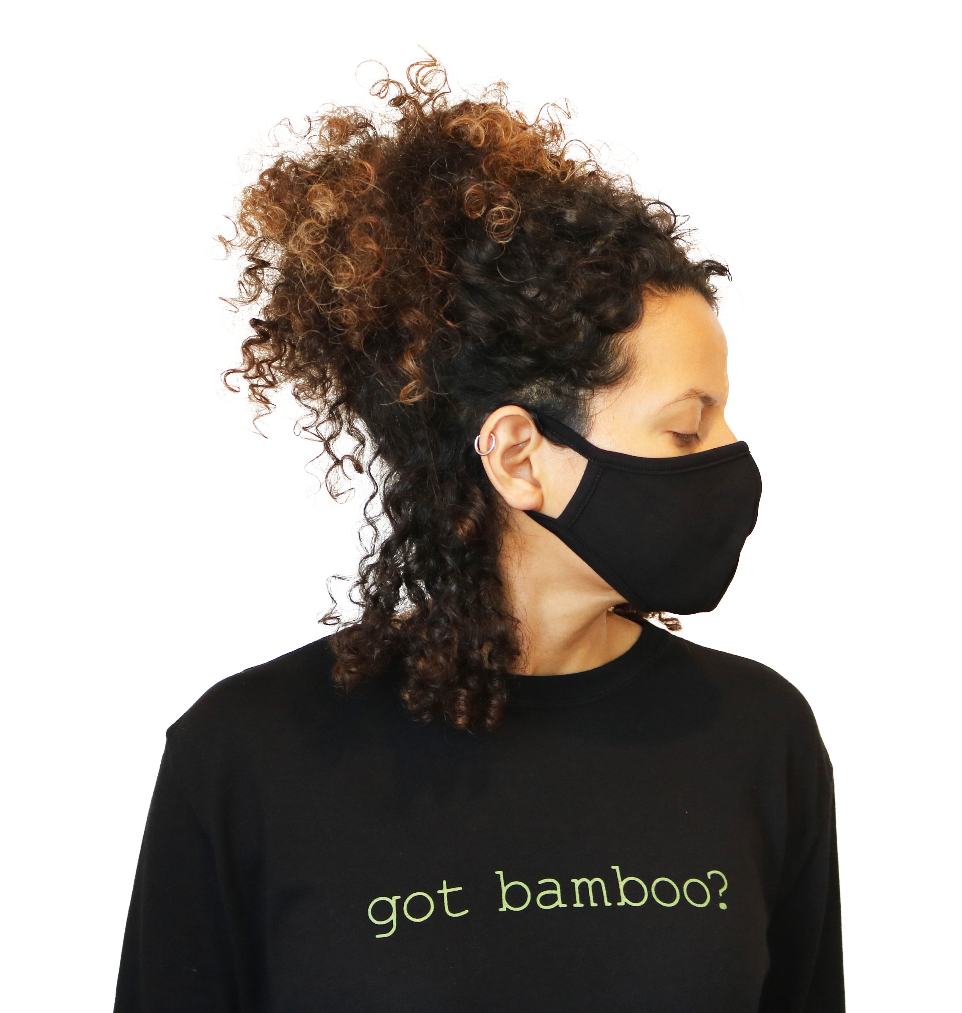 Mascarilla de bambú hilado transpirable - Natural, suave como la seda, ultra cómoda