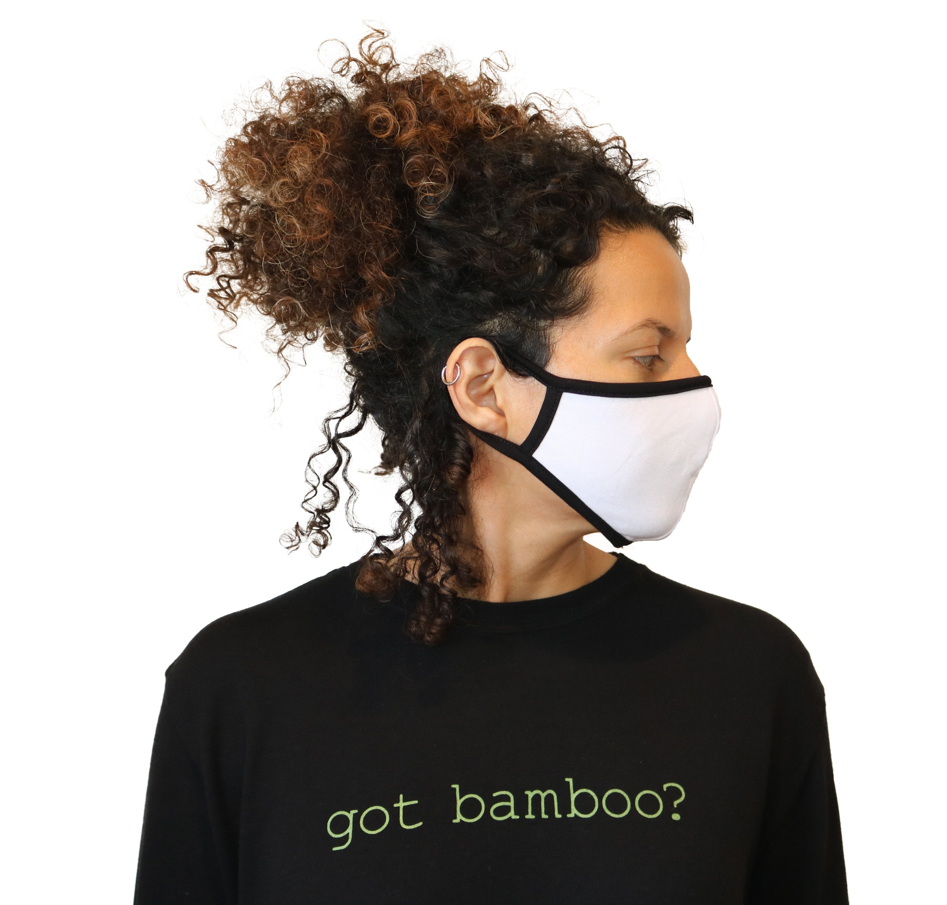 Mascarilla de bambú hilado transpirable - Natural, suave como la seda, ultra cómoda
