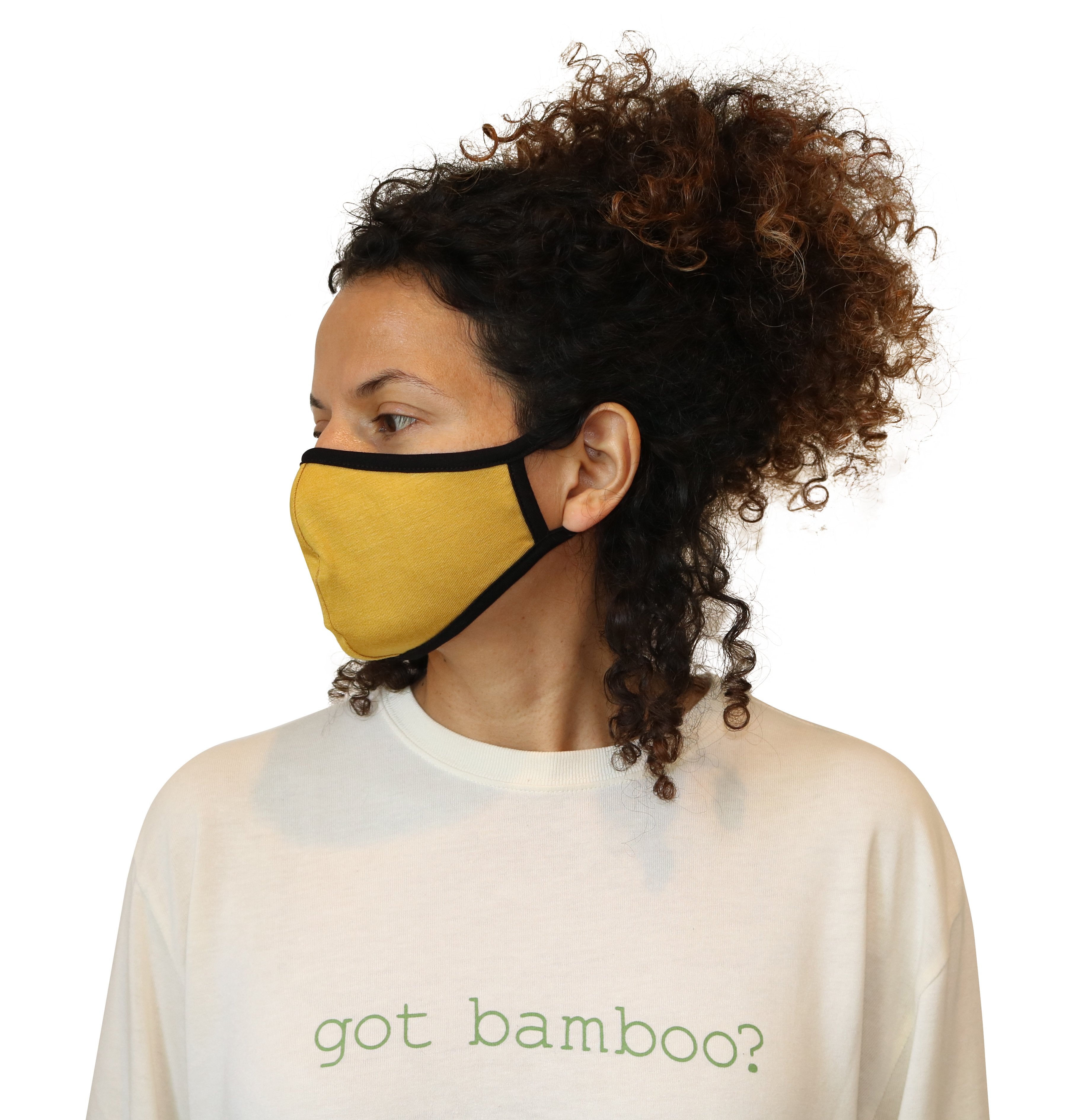 Mascarilla de bambú hilado transpirable - Natural, suave como la seda, ultra cómoda