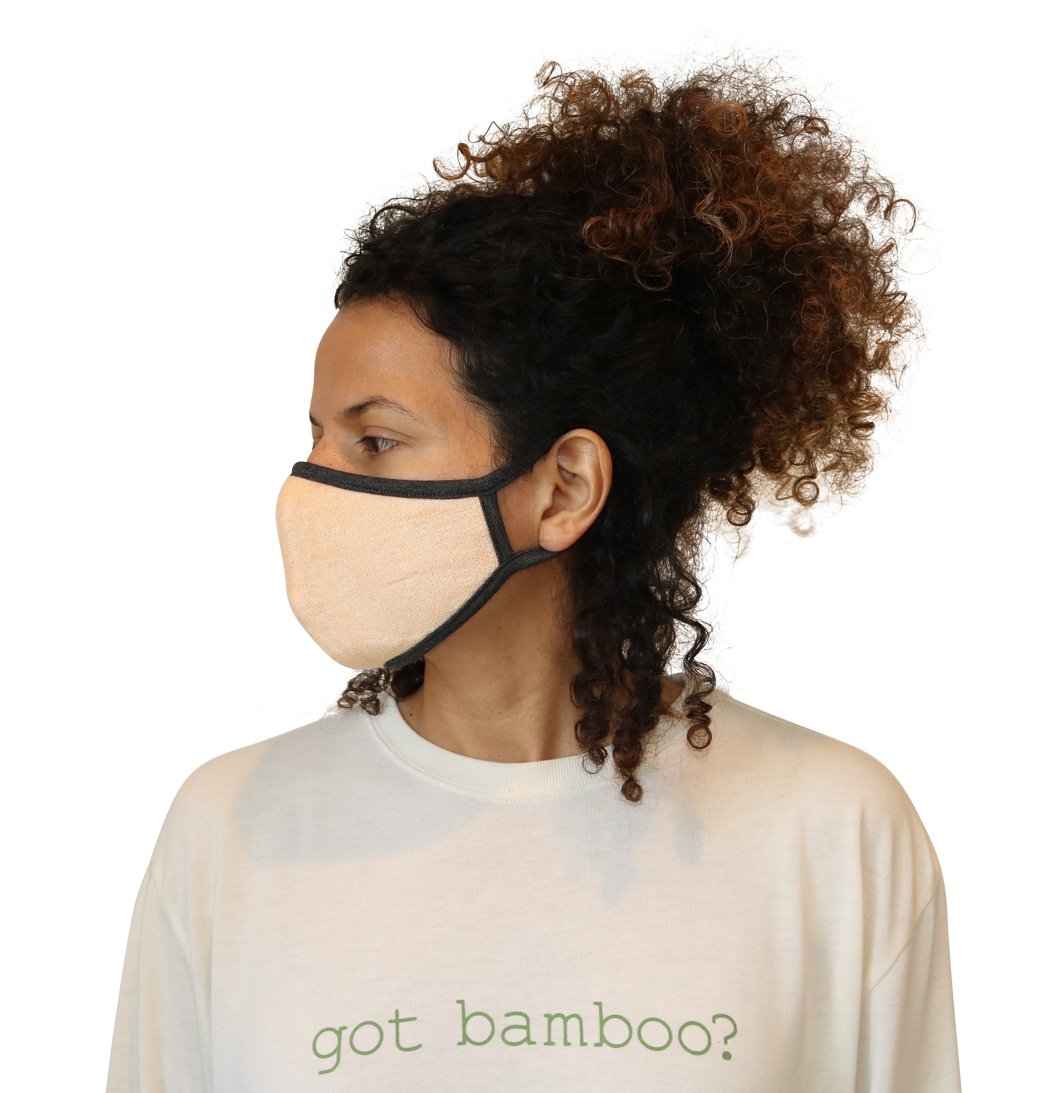 Mascarilla de bambú hilado transpirable - Natural, suave como la seda, ultra cómoda