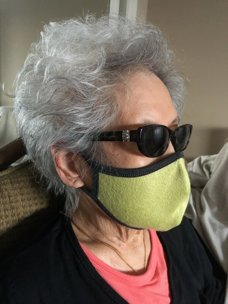 Mascarilla de bambú hilado transpirable - Natural, suave como la seda, ultra cómoda