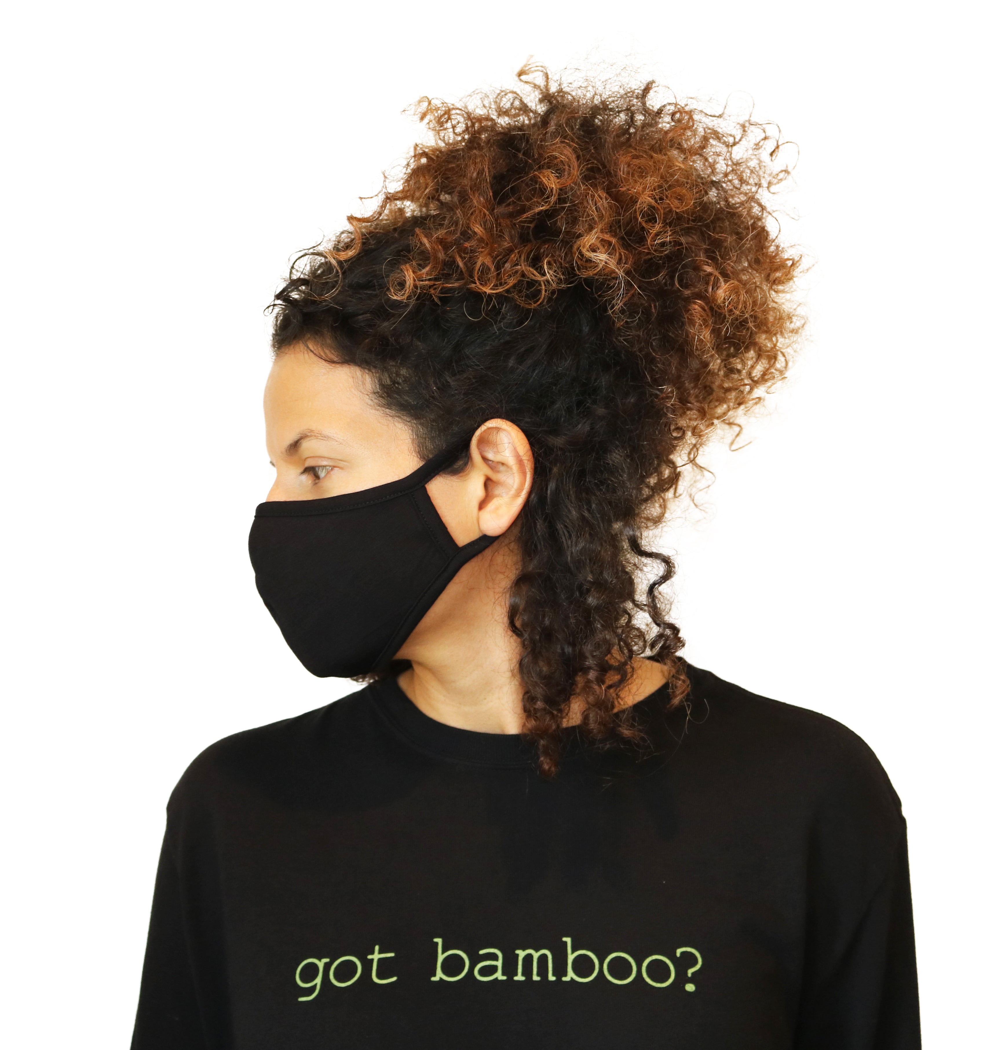 Mascarilla de bambú hilado transpirable - Natural, suave como la seda, ultra cómoda