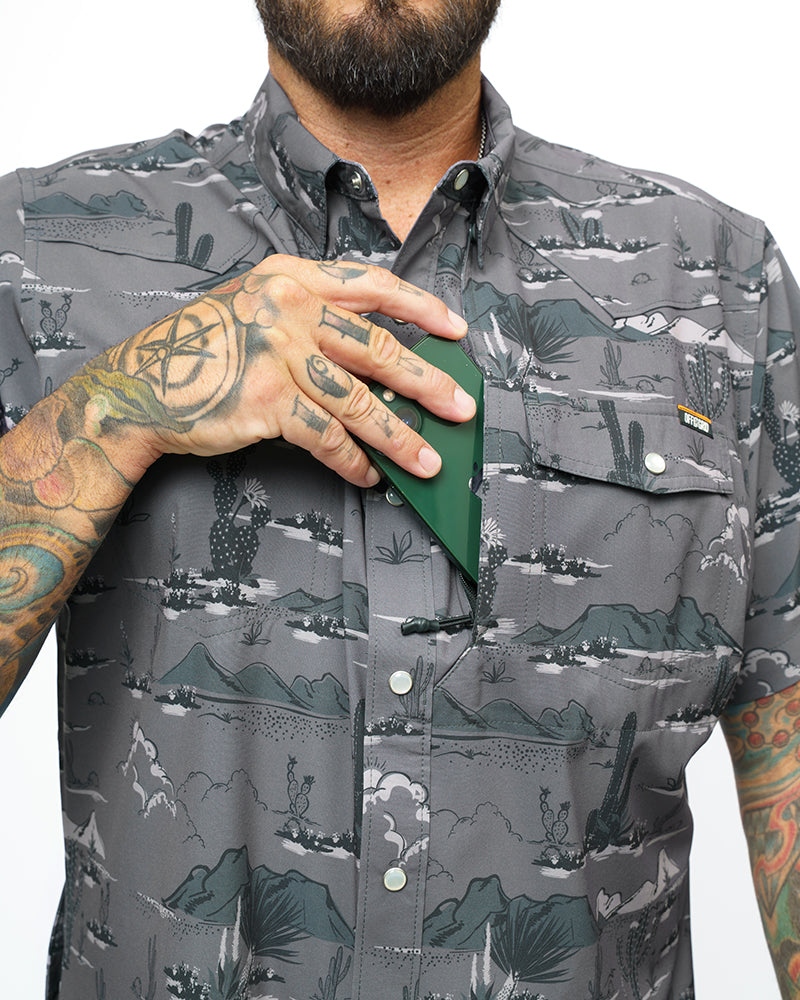 Camisa San Saba SS - Castlerock