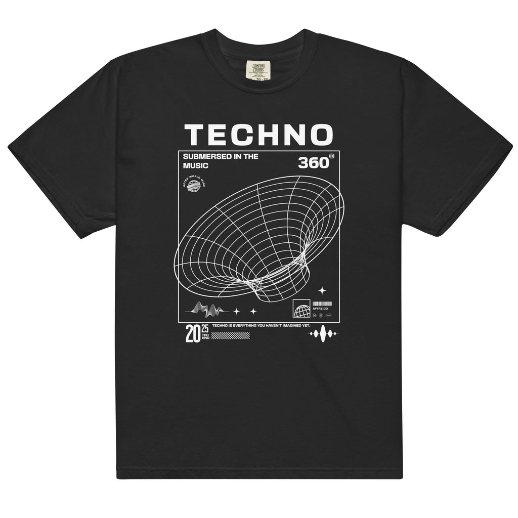 Sumergido en Techno - Camiseta de Manga Corta Aftrz