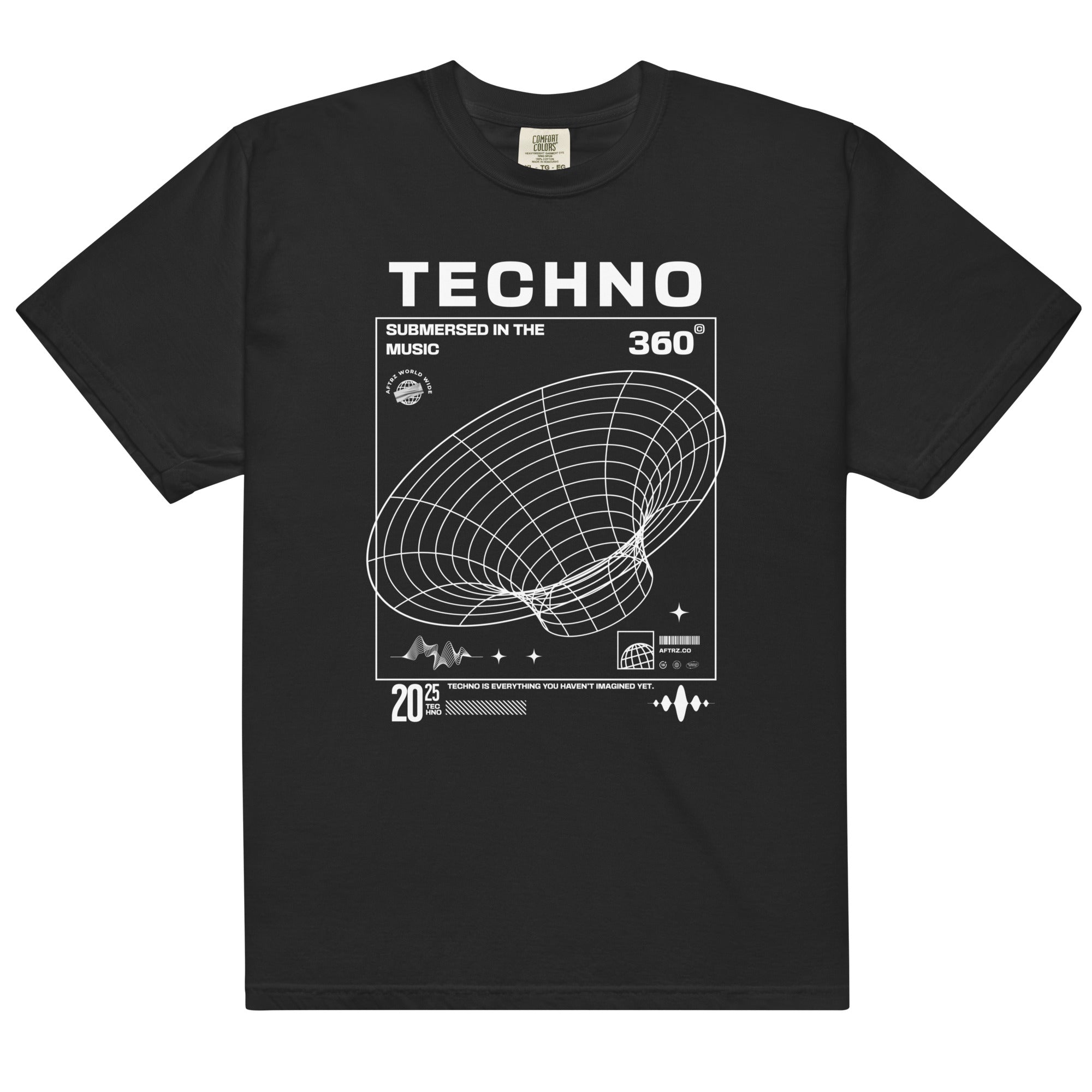 Sumergido en Techno - Camiseta de Manga Corta Aftrz