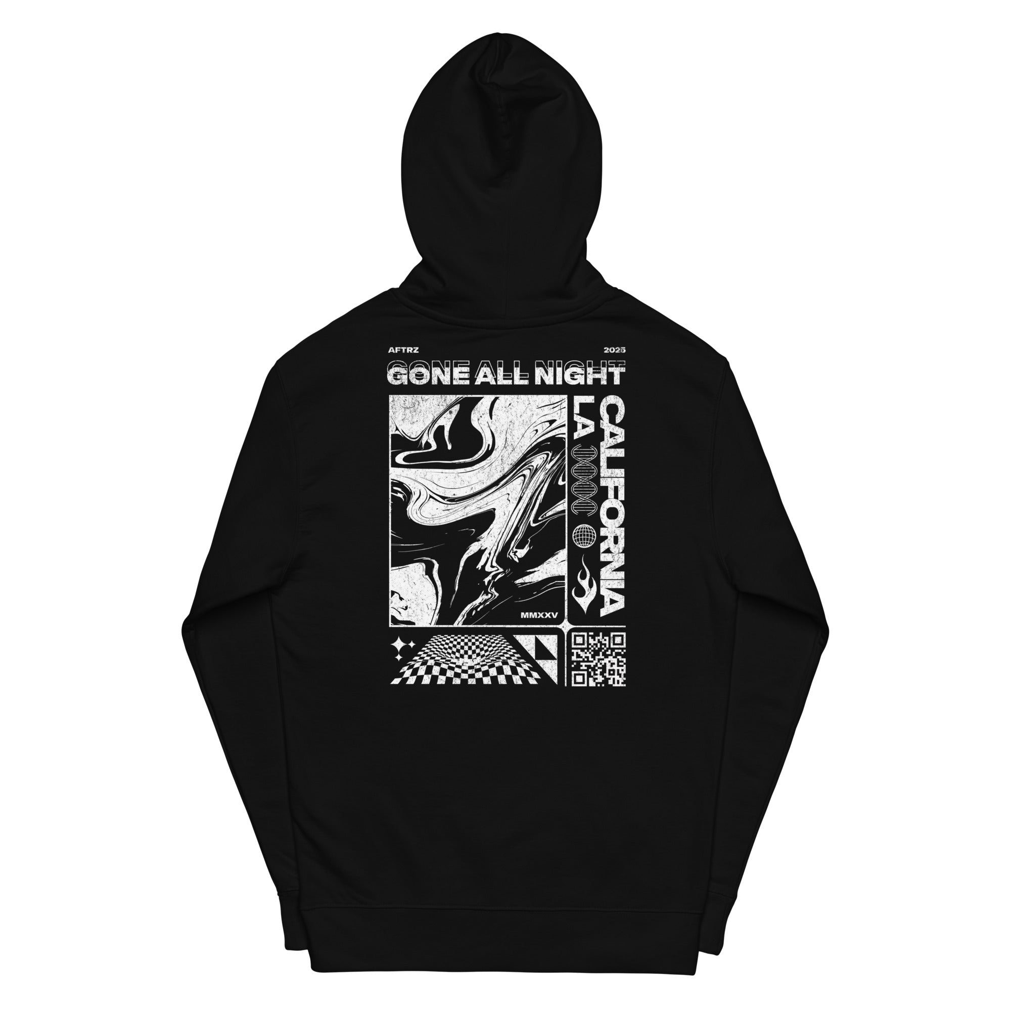 Sudadera con capucha de peso medio prémium Aftrz Gone All Night