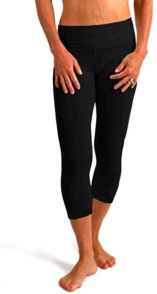 Leggings Capri de Mujer de Bambú Viscosa/Algodón
