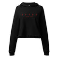 Sudadera corta bordada Aftrz
