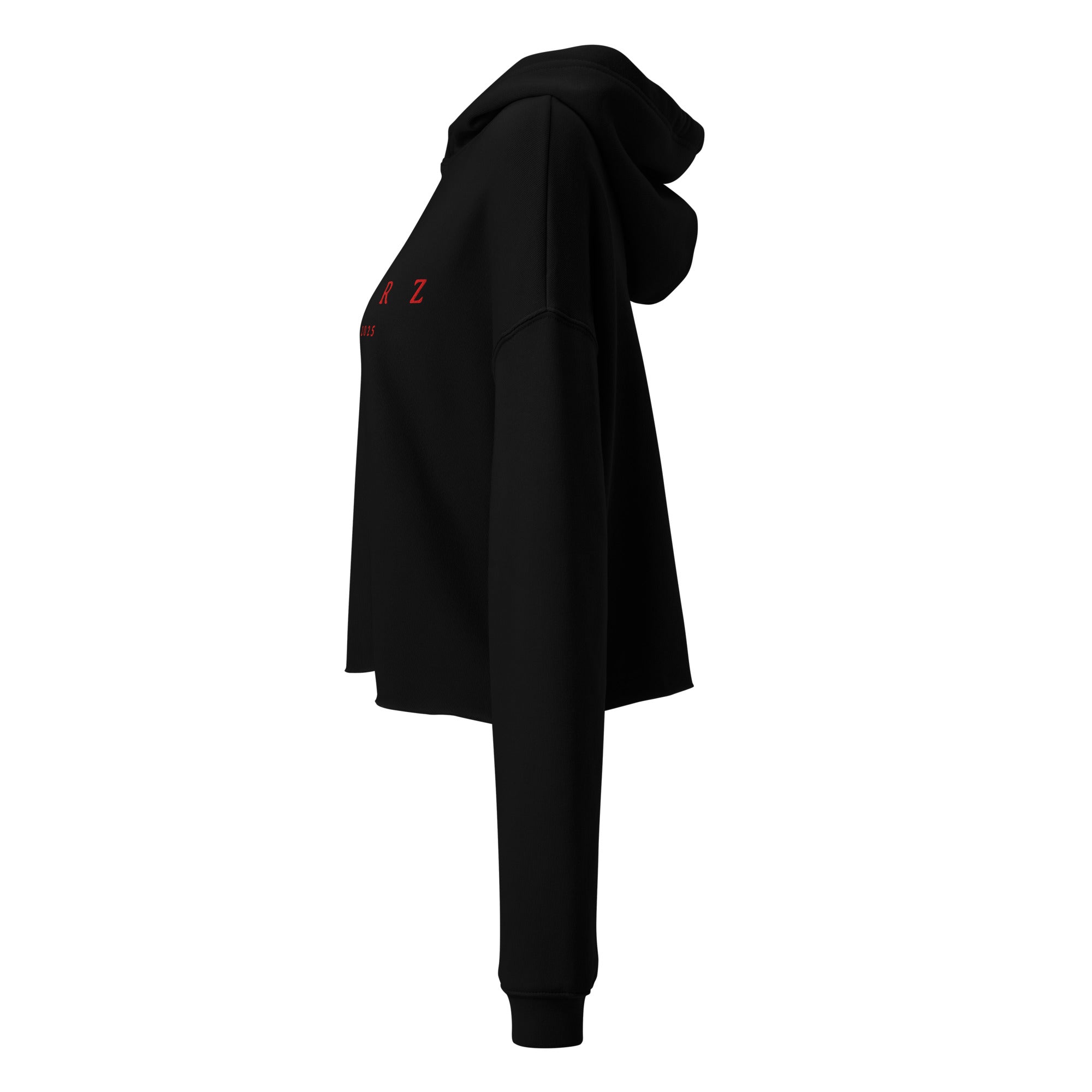 Sudadera corta bordada Aftrz